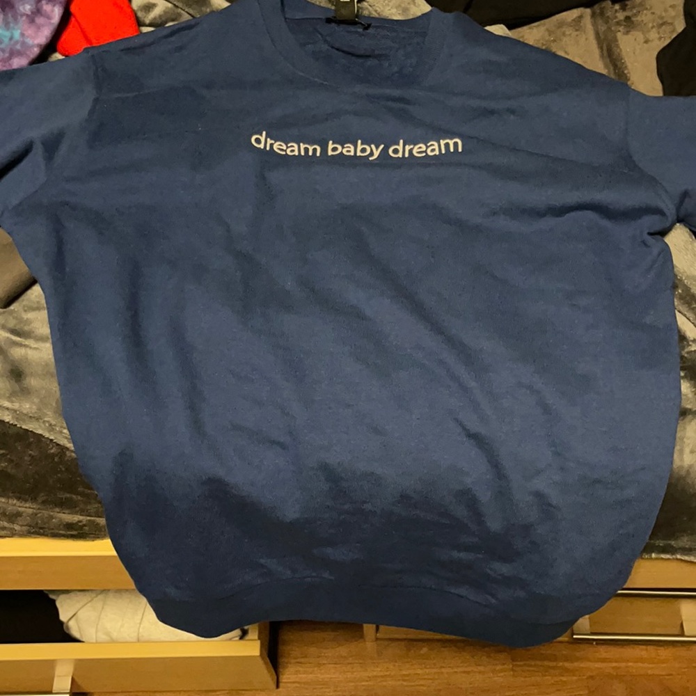 Blue crewneck
